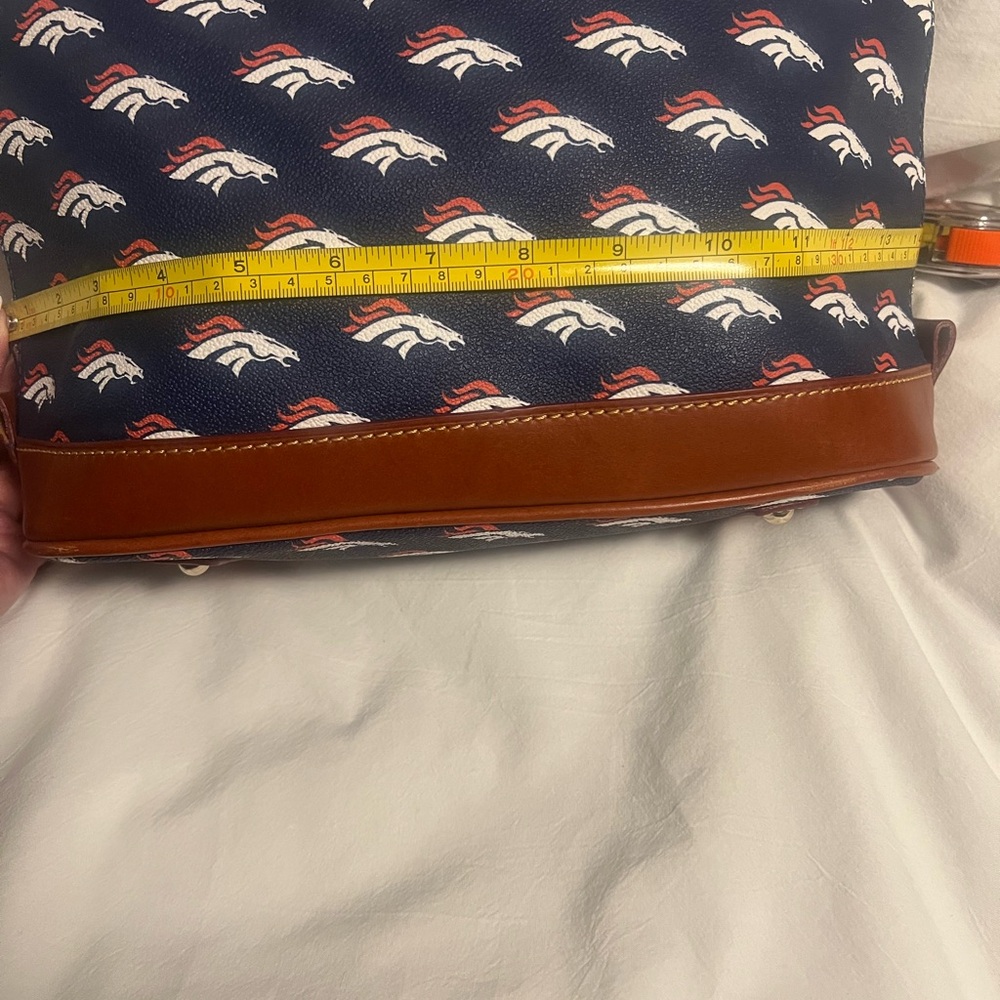 Dooney & Bourke Denver Broncos Satchel - Picture 10 of 14